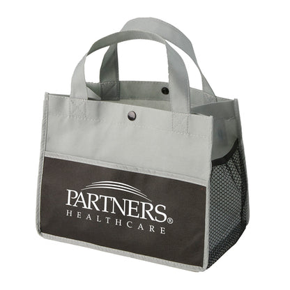 Mini Snap Non-Woven Lunch Tote Bag