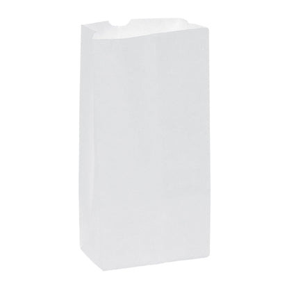 White Kraft Paper Popcorn Bag (Size 2 Lb.)