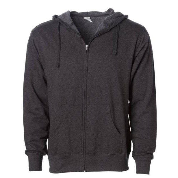 Independent Men's Lightweight Zip Hooded Sweatshirt