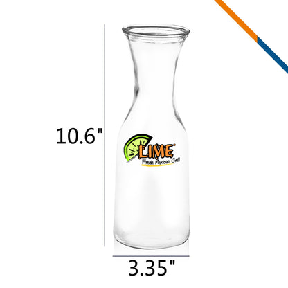 Vano Glass Carafes - 34 Oz.