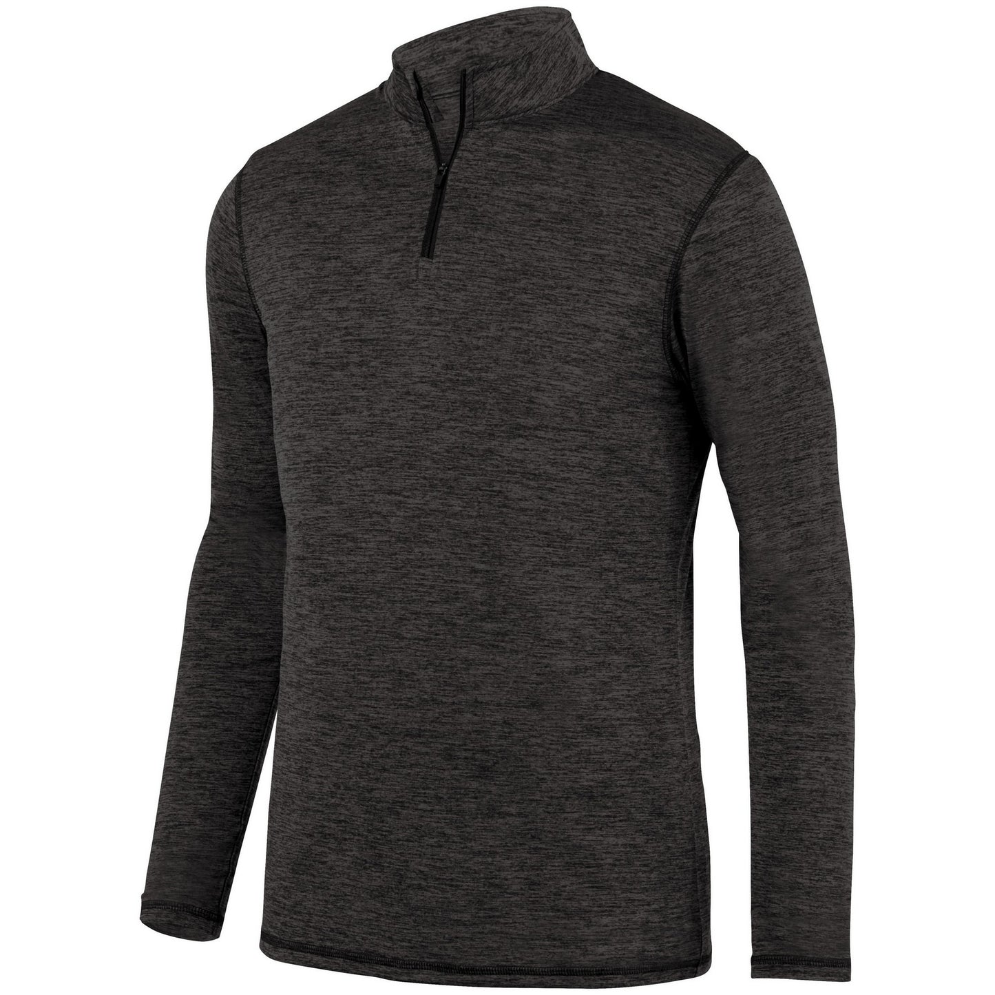 Intensify Black Heather 1/4 Zip Pullover