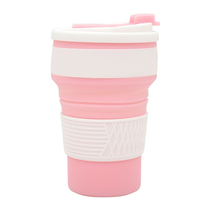 12 Oz. Silicone Collapsible Travel Mug