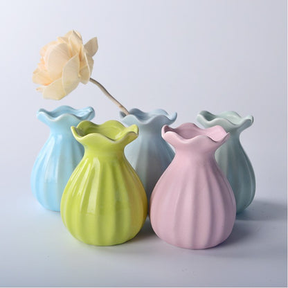 Ceramic Aromatherapy Vase Candle Holder