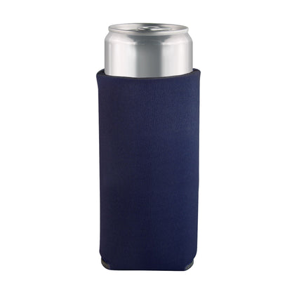 Slim Cooler Pocket Can Coolie 3 Sided Imprinted Beverage Insulator