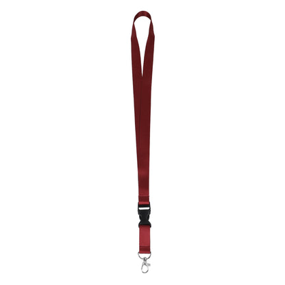 3/4" Full Color Dye Sublimated Lanyard w/ Lobster Hook and Plastic Buckle