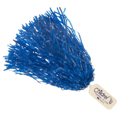 500-Streamer Solid Paddle Handle Pom Poms