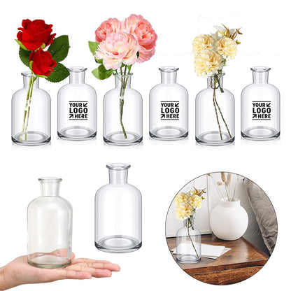 Clear Glass Bud Vase