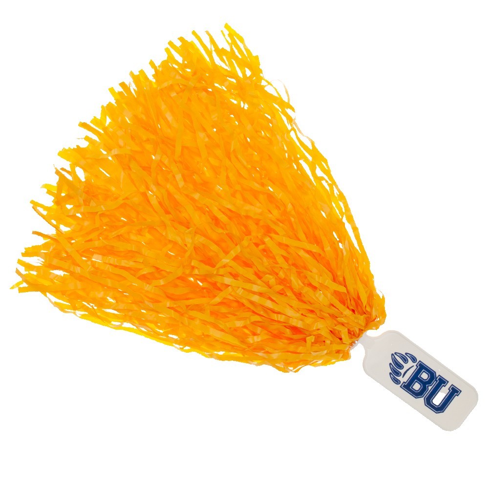 500-Streamer Solid Paddle Handle Pom Poms