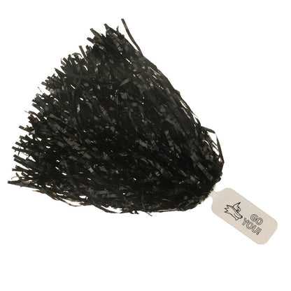 500-Streamer Solid Paddle Handle Pom Poms