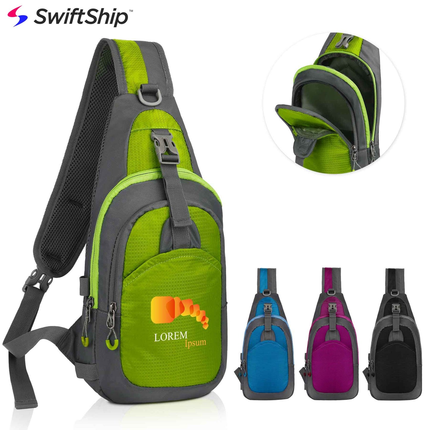 Sport Crossbody Sling Bag