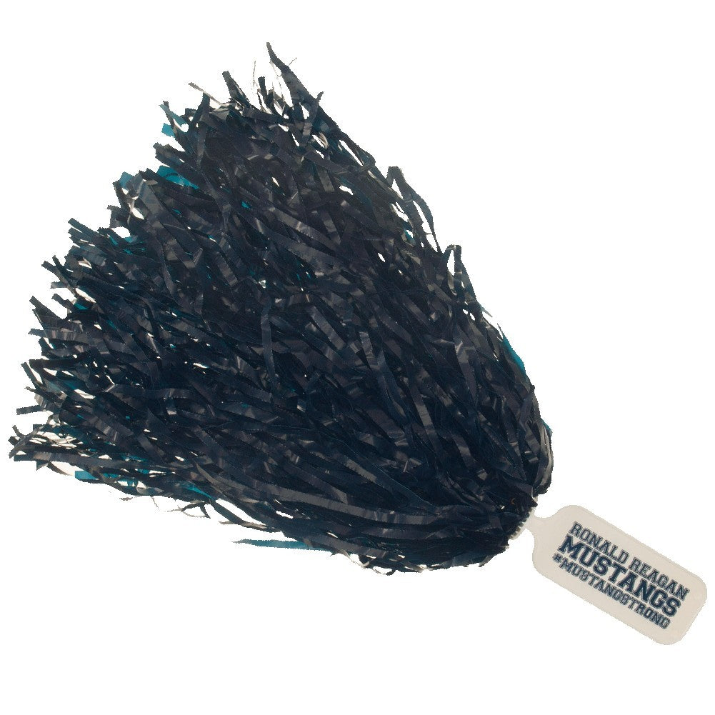 500-Streamer Solid Paddle Handle Pom Poms