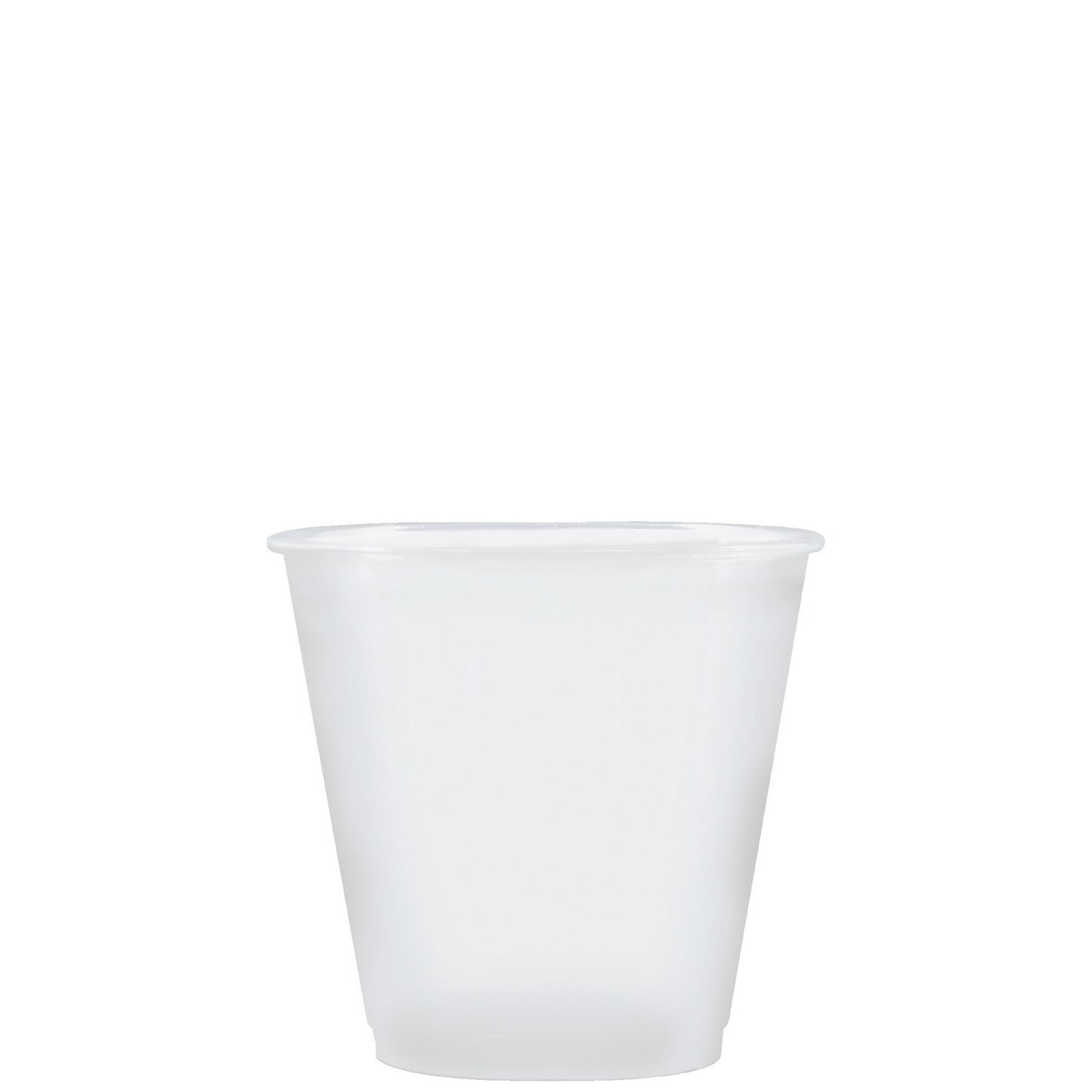 3.5 oz Soft Sided Frosted Plastic Cup - Hi-Speed