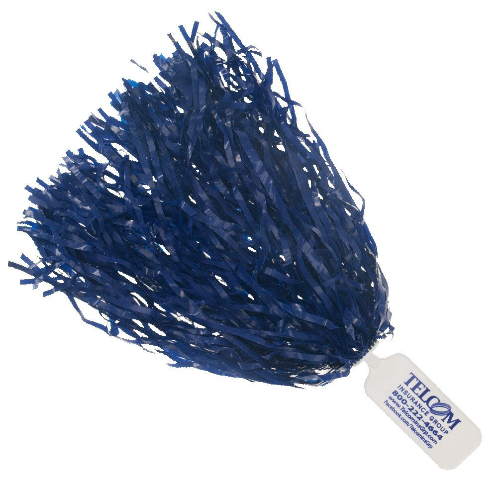 500-Streamer Solid Paddle Handle Pom Poms