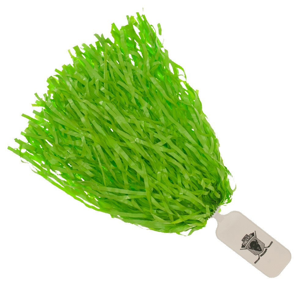 500-Streamer Solid Paddle Handle Pom Poms