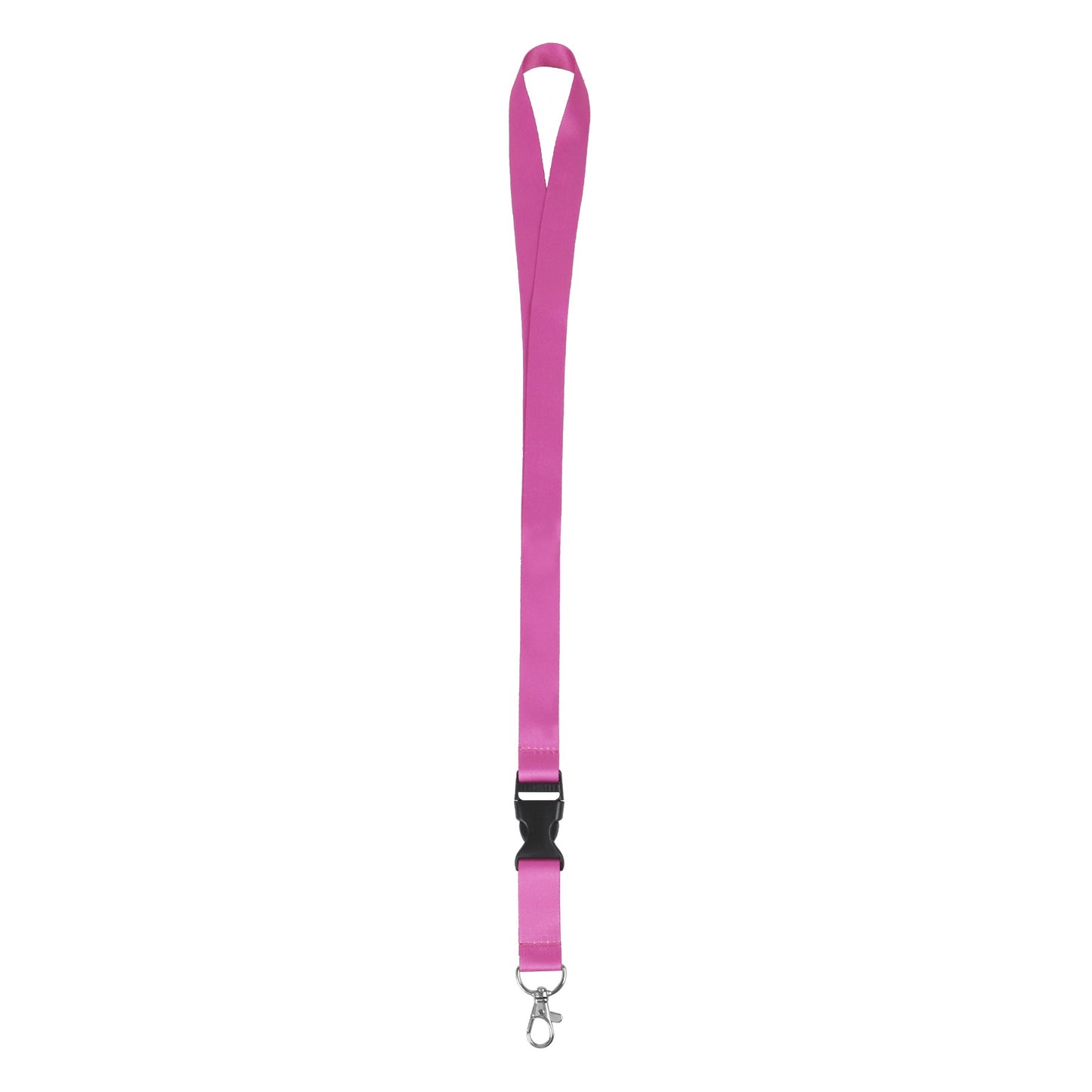 3/4" Full Color Dye Sublimated Lanyard w/ Lobster Hook and Plastic Buckle