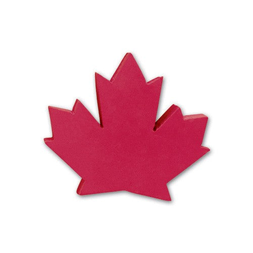 Maple Leaf Stock Shape Pencil Top Eraser