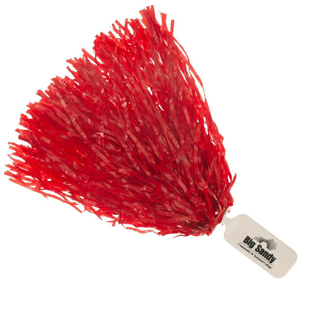 500-Streamer Solid Paddle Handle Pom Poms