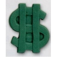 Dollar Sign Stock Shape Pencil Top Eraser