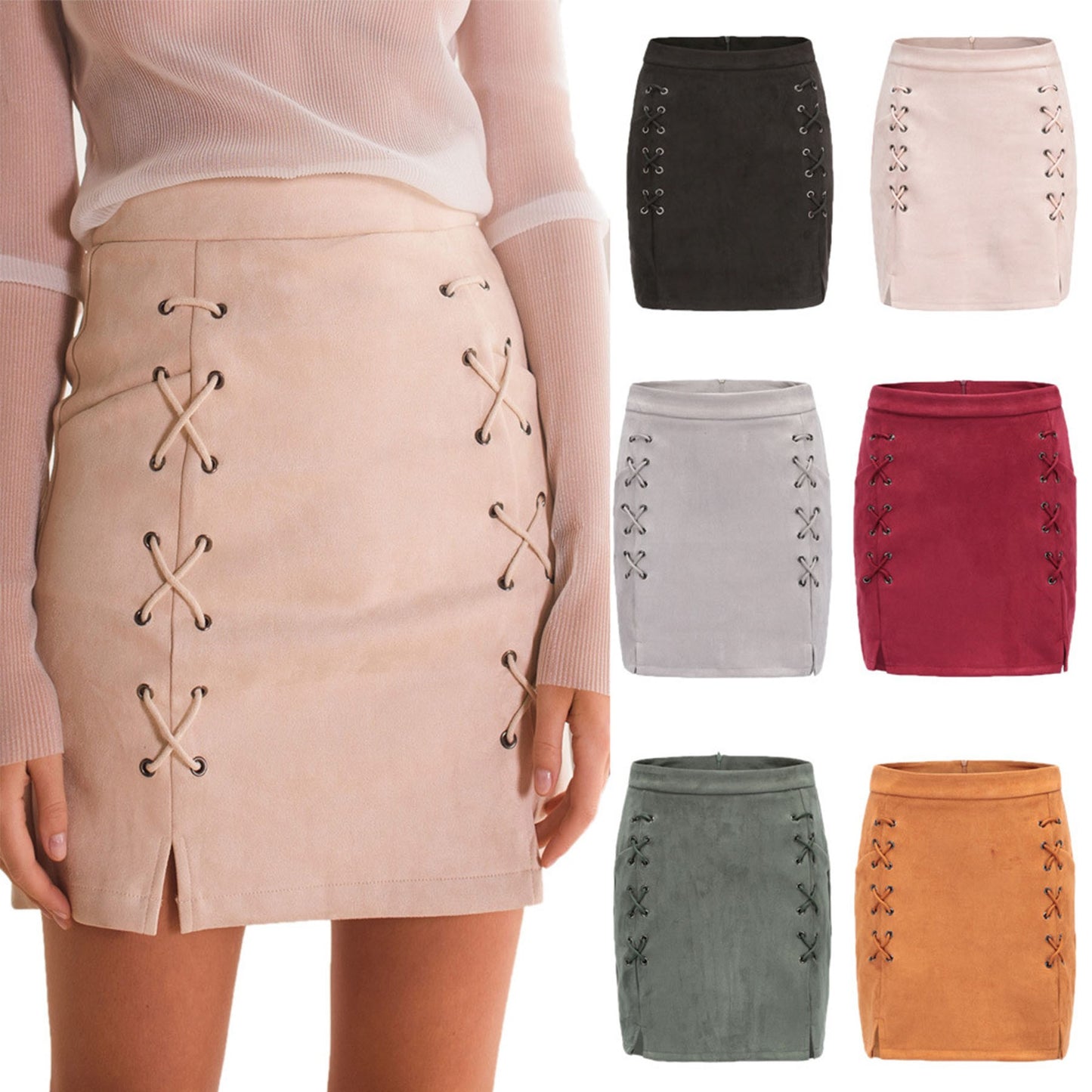 Women's High Waist Pencil Skirt