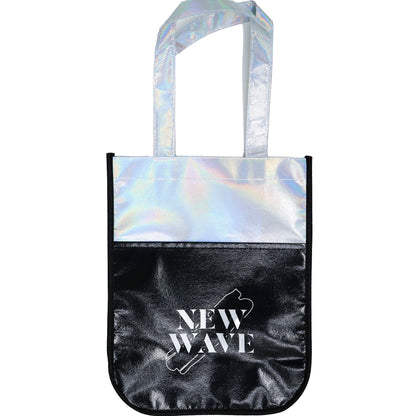 Laminated Iridescent Fashion Tote