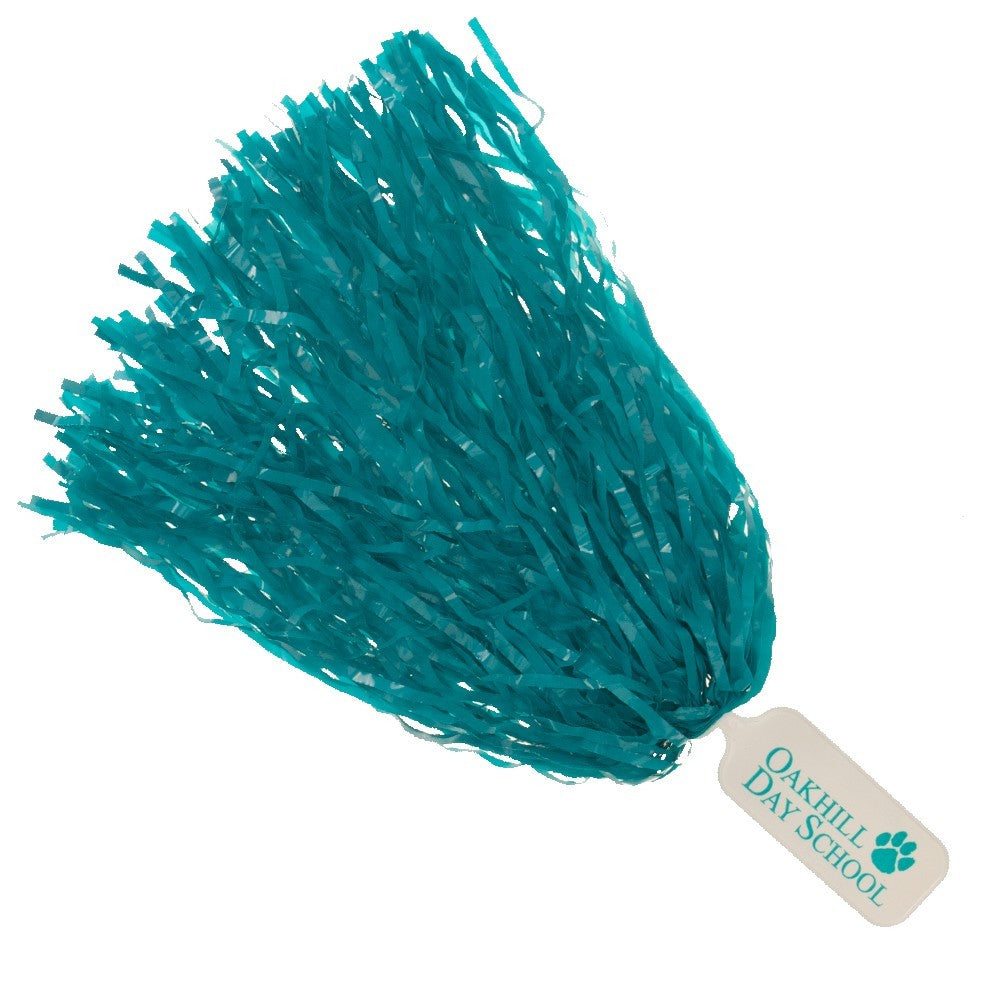 500-Streamer Solid Paddle Handle Pom Poms