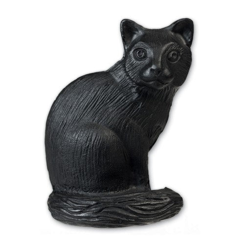 Black Cat Stock Shape Pencil Top Eraser