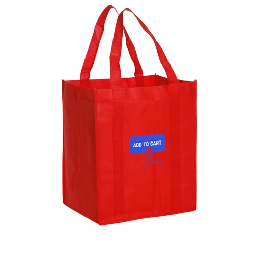 Reusable Grocery Tote Bags (13"x10")