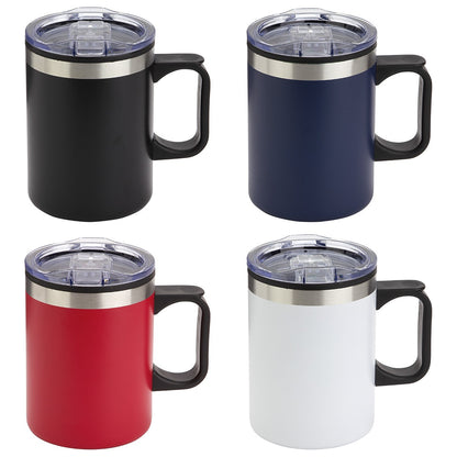 Zara 14 oz Stainless Steel/Polypropylene Mug