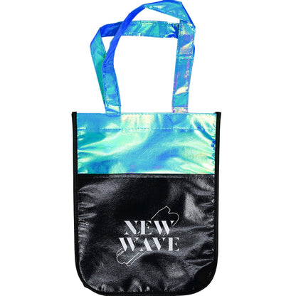 Laminated Iridescent Fashion Tote