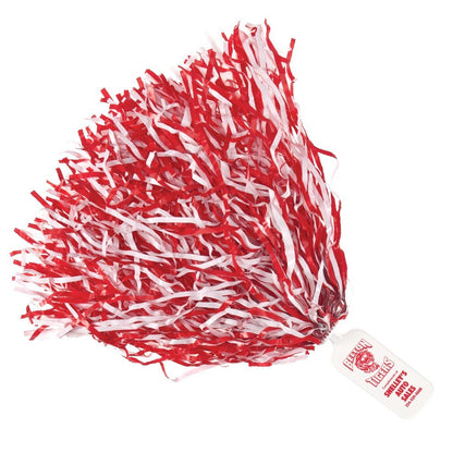 500-Streamer Solid Paddle Handle Pom Poms