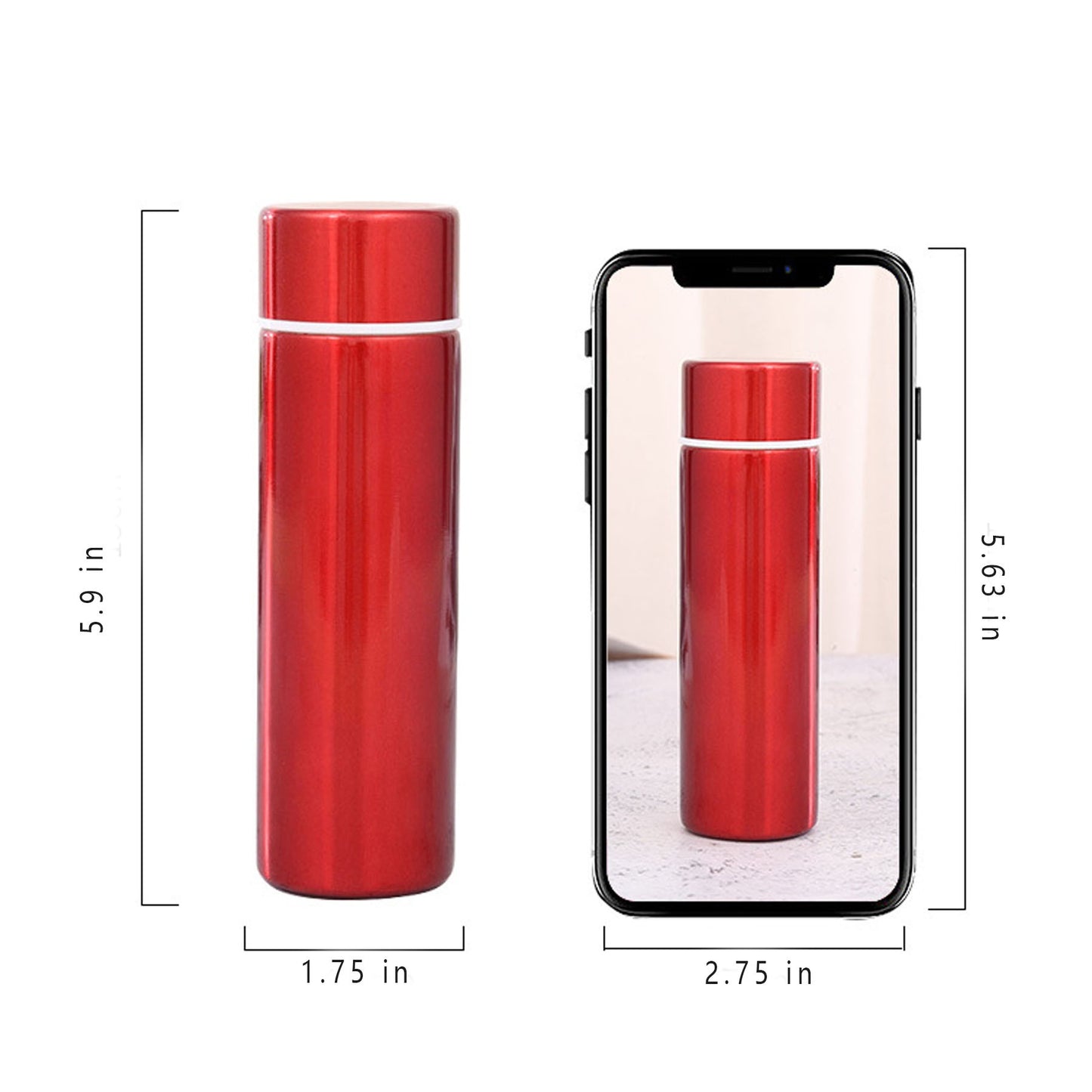 Minimalist Stainless Steel Thermos