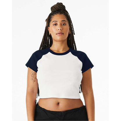 Women's Micro Rib Raglan Baby Tee