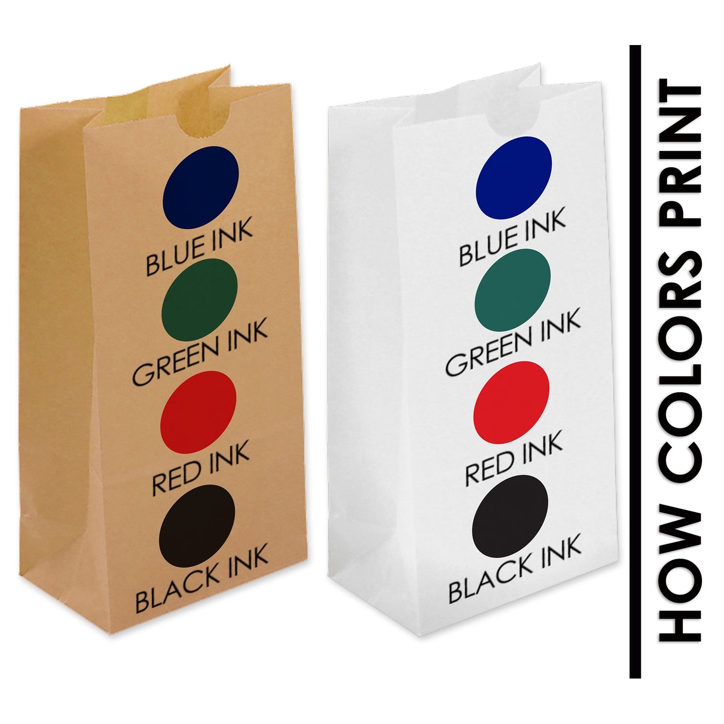 4# SOS Bag With One Color Printing