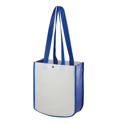 Fashion Tote Bag w/19.5" handle & Plastic Snap Closure