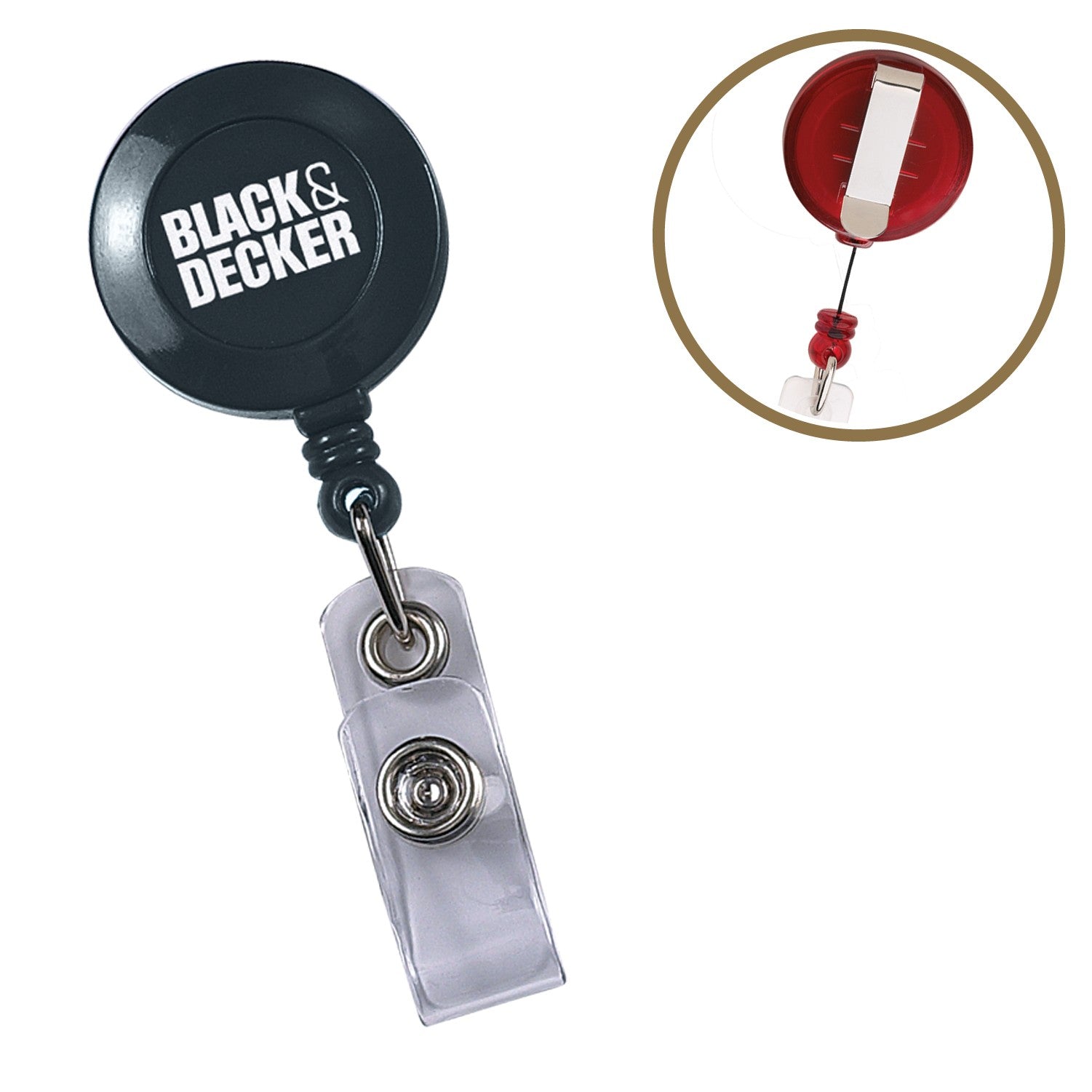 Round Badge Reel