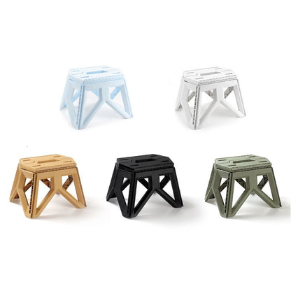 Thick Plastic Portable Folding Stool for Outdoor Activities