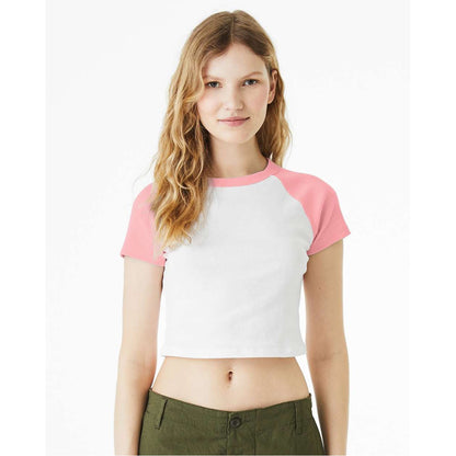 Women's Micro Rib Raglan Baby Tee