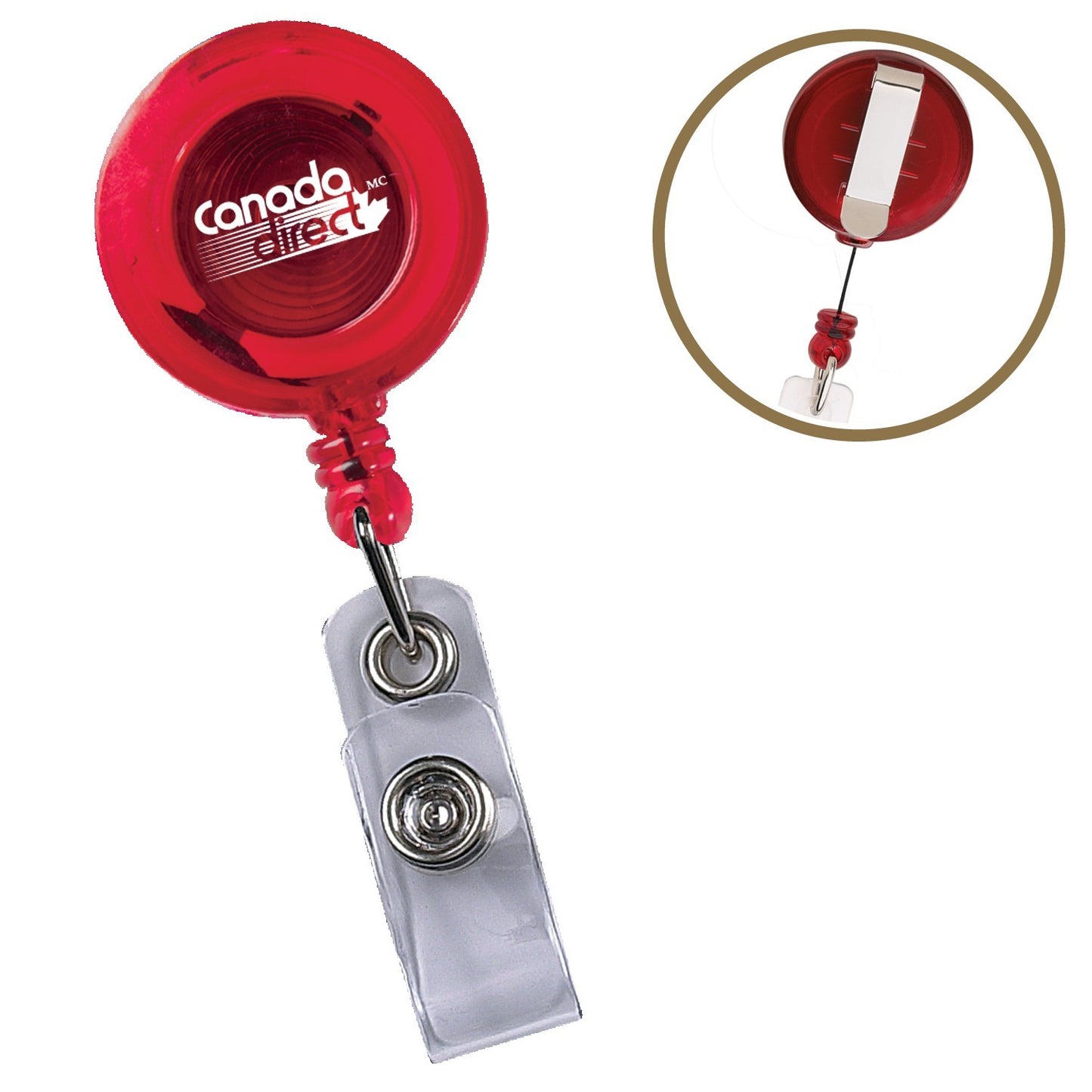 Round Badge Reel