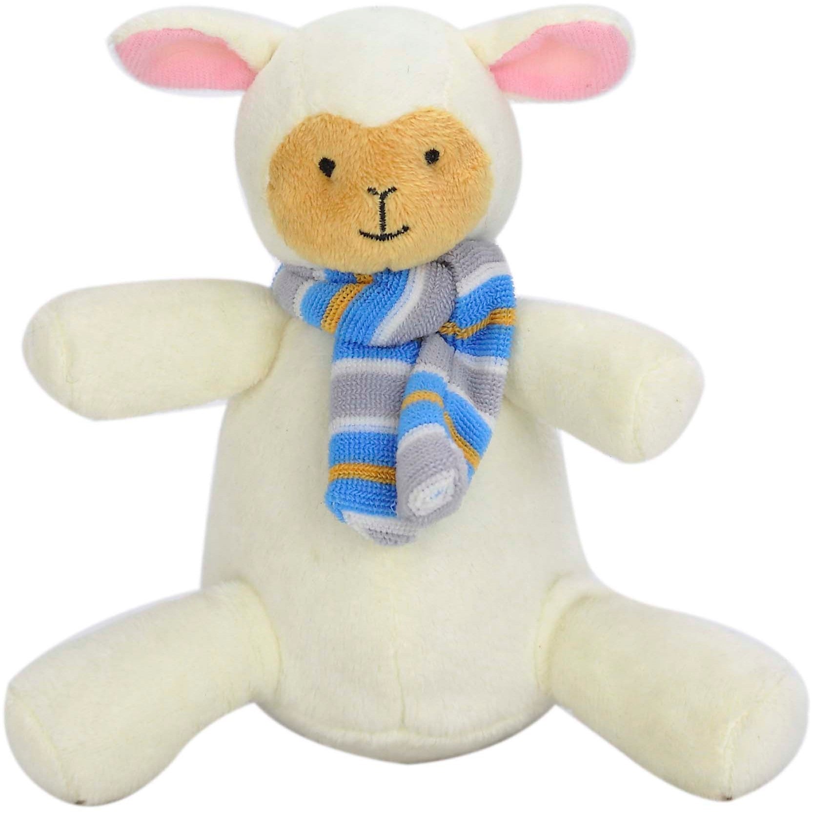 The Striped Scarf Lamb, A Sweet Customizable Plush