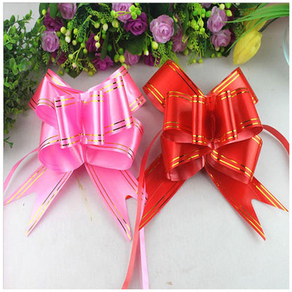 Pull flower ribbon bows