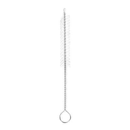 Eco-Friendly Reusable Stainless-Steel Straw In An Anodized Travel Container With Carabiner Clip