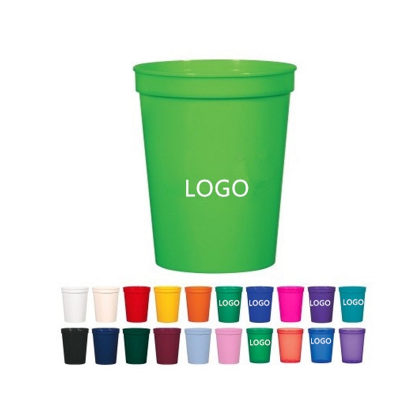 12oz Stadium Plastic Cups