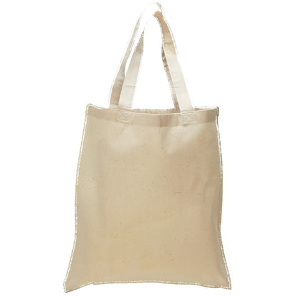 5.5 Oz. Economy Cotton Canvas Tote Bag