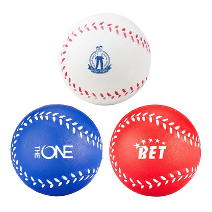 2 1/2" Foam Baseball Stress Reliever