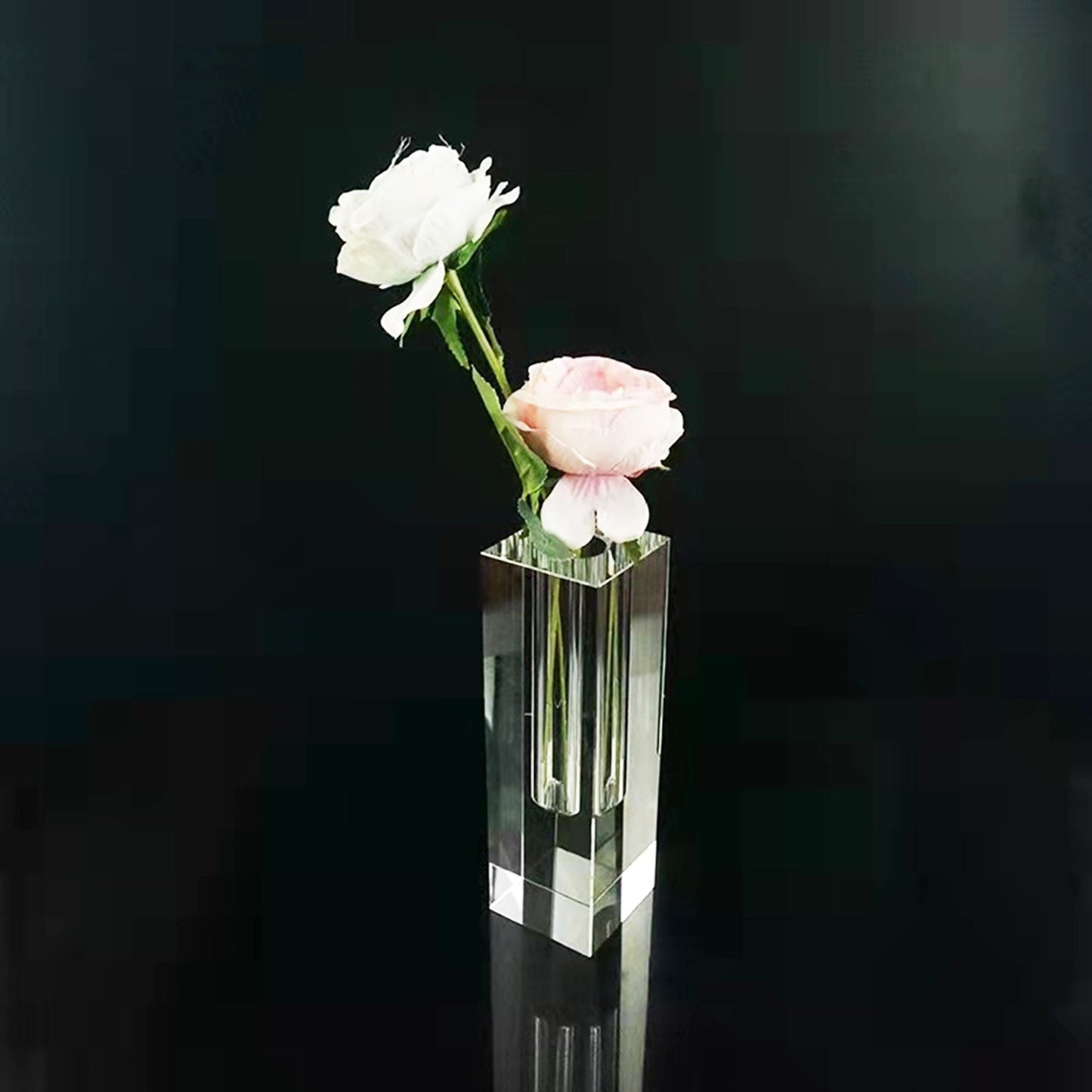 Vertical Crystal Vase