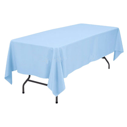 Solid Disposable Rectangular Tablecloth