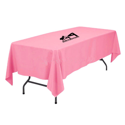 Solid Disposable Rectangular Tablecloth