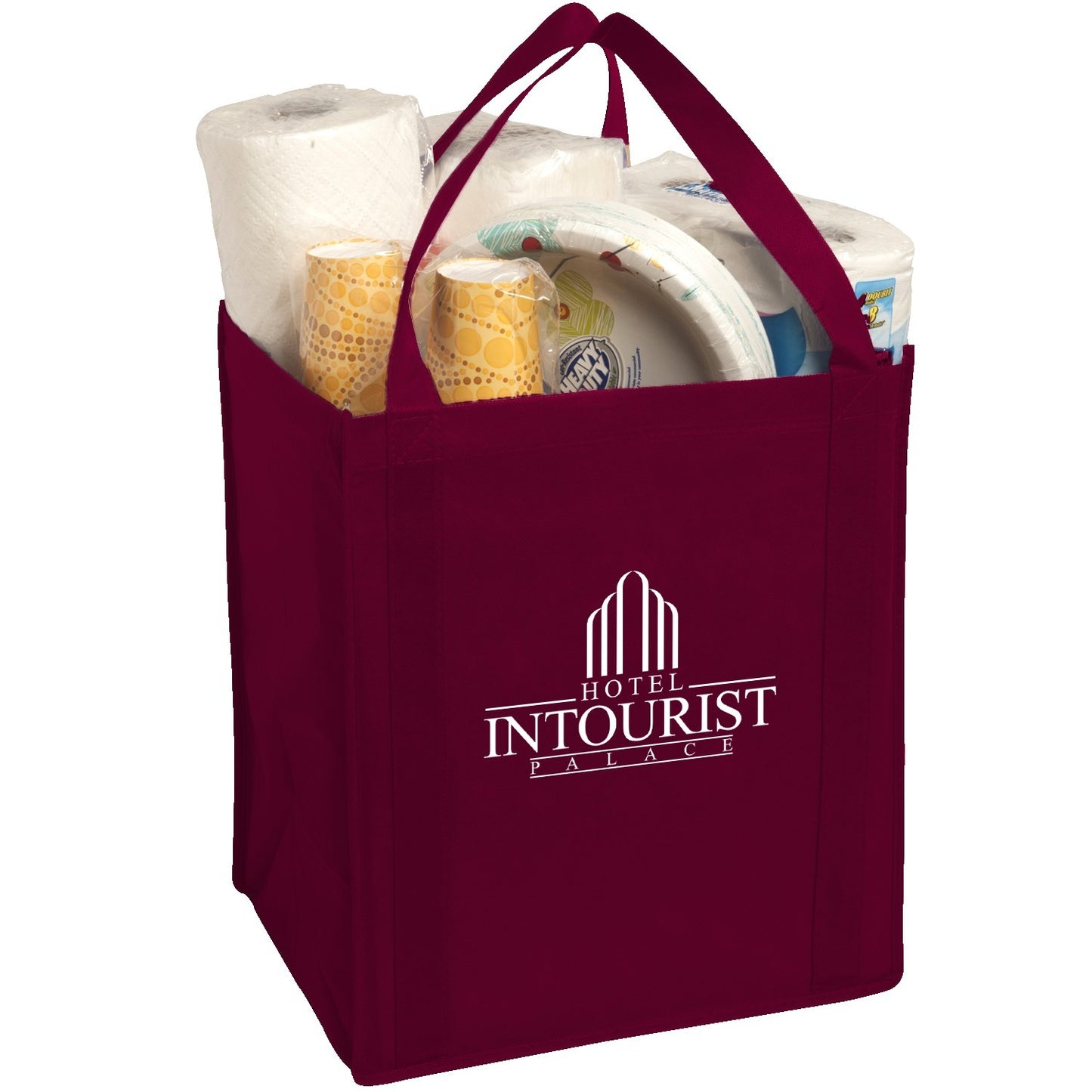 Large Non-Woven Grocery Tote Bag