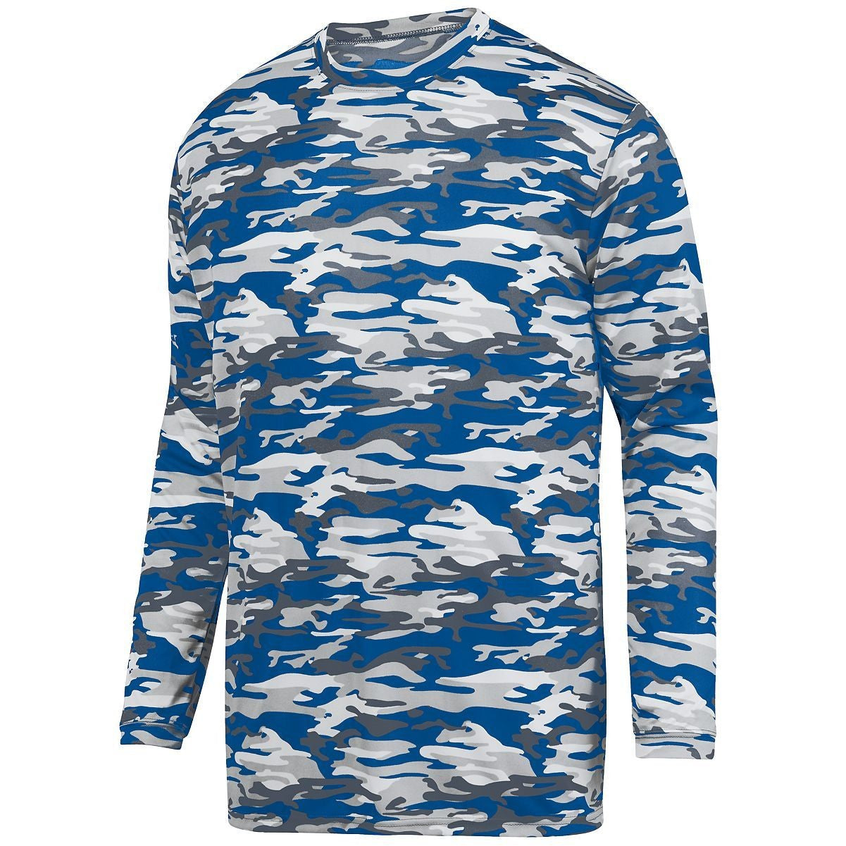 Youth Mod Camo Long Sleeve Wicking Tee