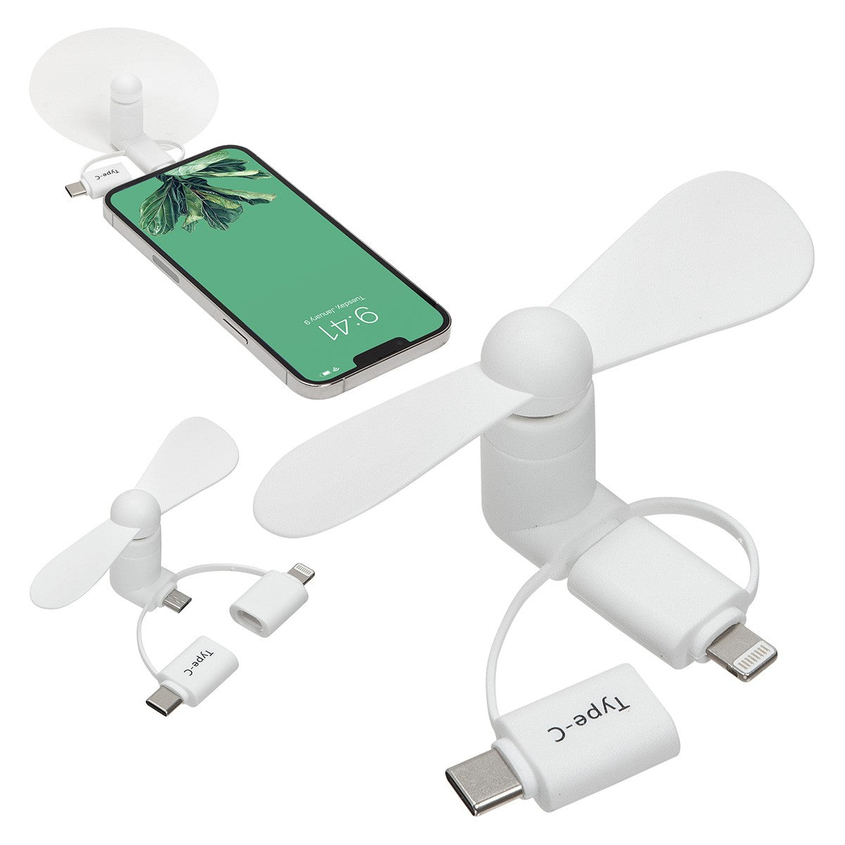 3-in-1 Mini Phone Fan